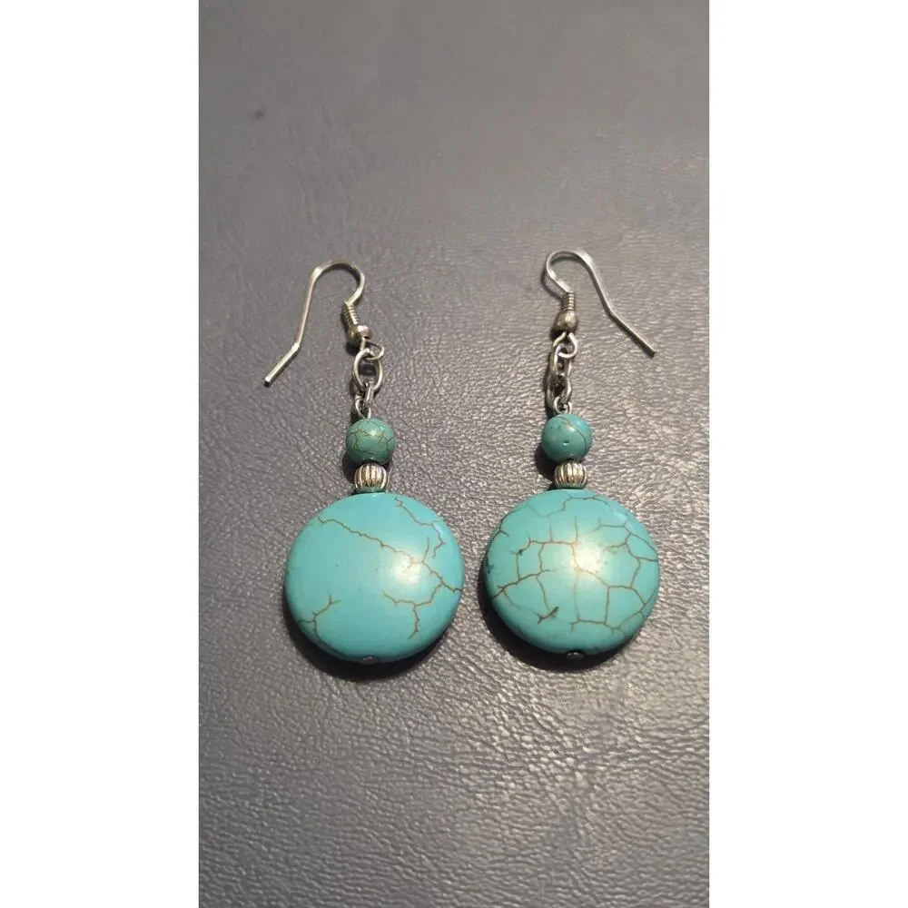 Turquoise Necklace & Earrings